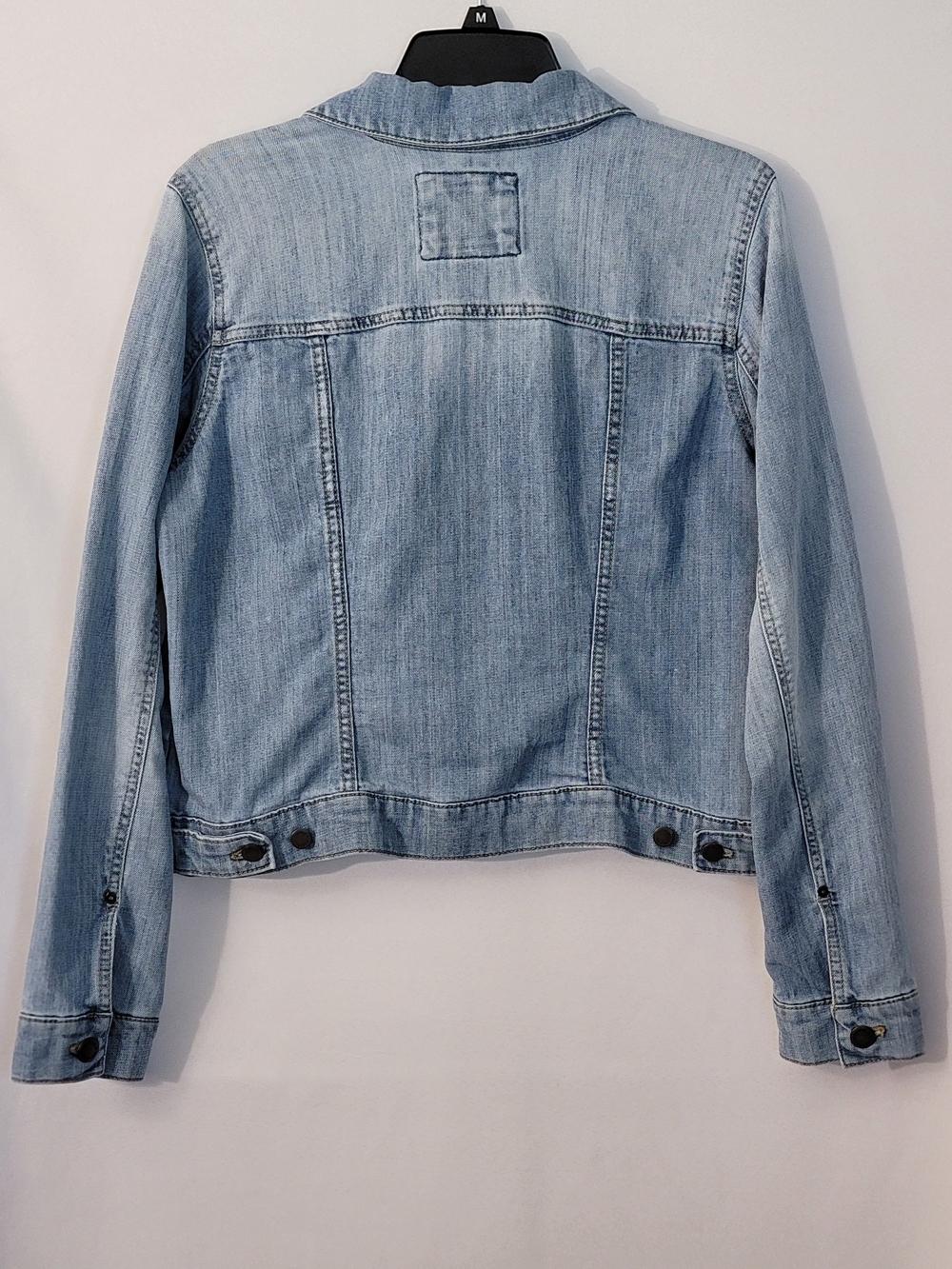 SONOMA Light Blue Washed Denim Jean Jacket Size L - Picture 6 of 9